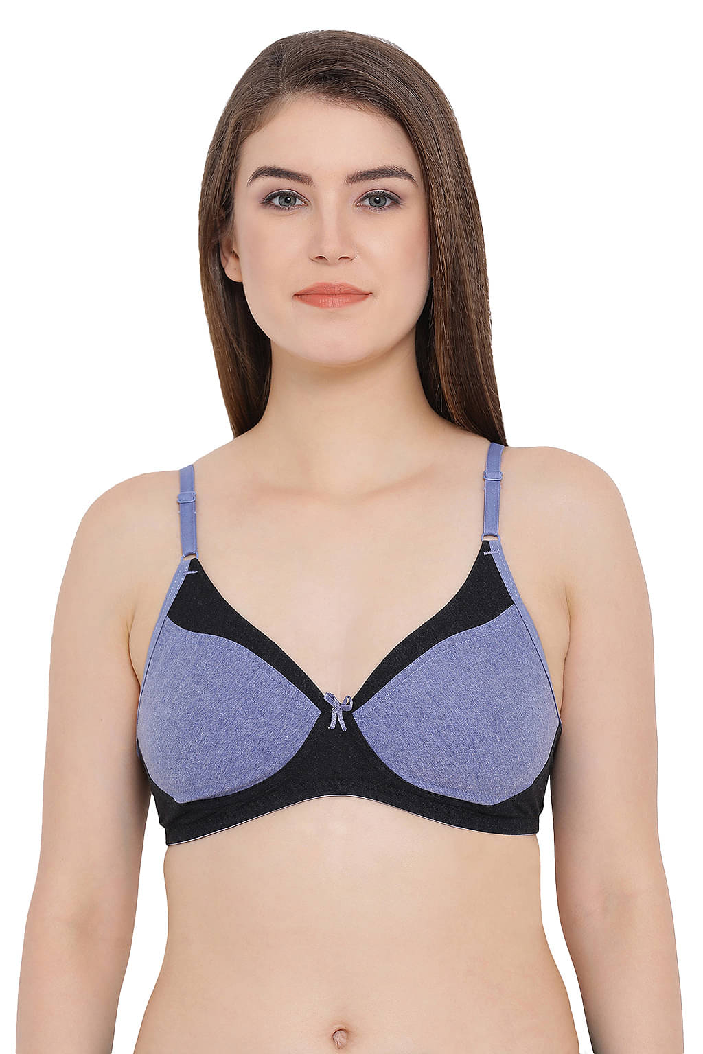     			Clovia Cotton T-shirt Bra - Purple