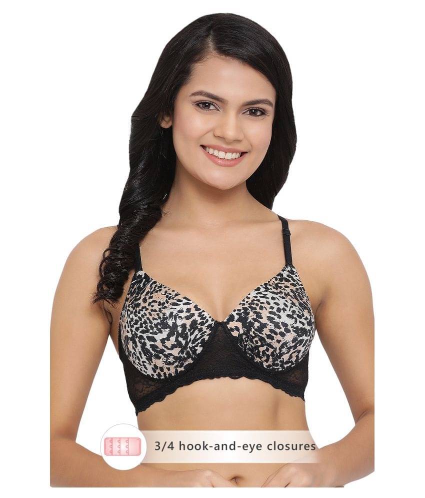     			Clovia Polyamide T-shirt Bra - Black