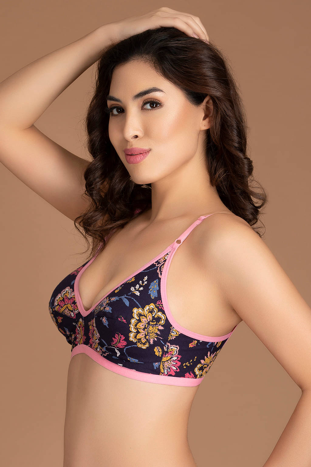 Clovia Cotton Non Padded Women's Everyday Bra ( Blue ) Clovia Cotton Non Padded Women's Everyday Bra ( Blue )