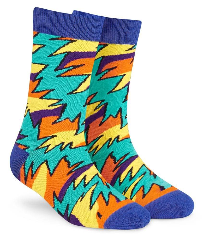     			Dynamocks Multi Casual Full Length Socks Pack of 1