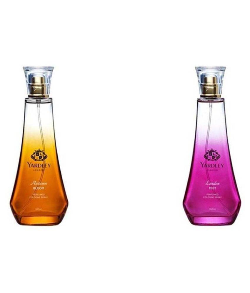     			Yardley London Autumn Bloom And London Mist Perfume - (Pack of 2, 100ml each)