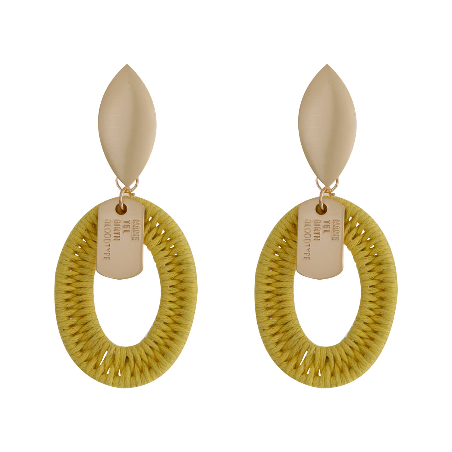 Silver Shine Designer Partywear Unique Yellow Colour Earring For Girls and Women Jewellery Silver Shine Designer Partywear Unique Yellow Colour Earring For Girls and Women Jewellery