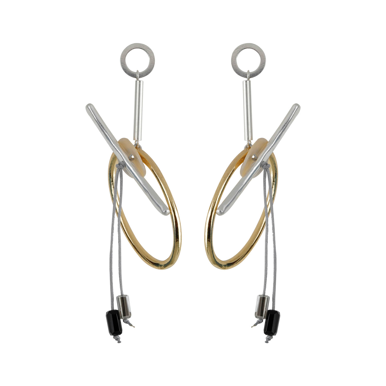Silver Shine Dual Shade Designer Partywear Earring For Girls and Women Jewellery Silver Shine Dual Shade Designer Partywear Earring For Girls and Women Jewellery