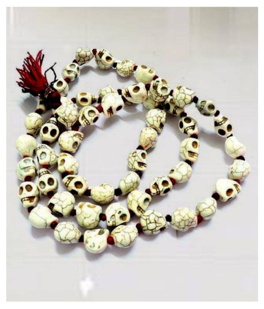     			Manavgeet collection Nar Mund Mala Goddess Kali/ Lord Shiva Mala, For Japa or wear Purpose , Many suggest it for Rahu and Ketu, 54+1 Manke