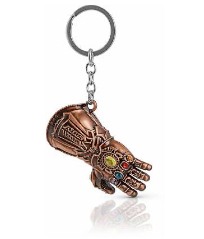 ZYZTA Marvel Avengers Superhero Thanos infinity gauntlet hand Key Chain - Jewellery Sets | Buy online on ZillyBuy