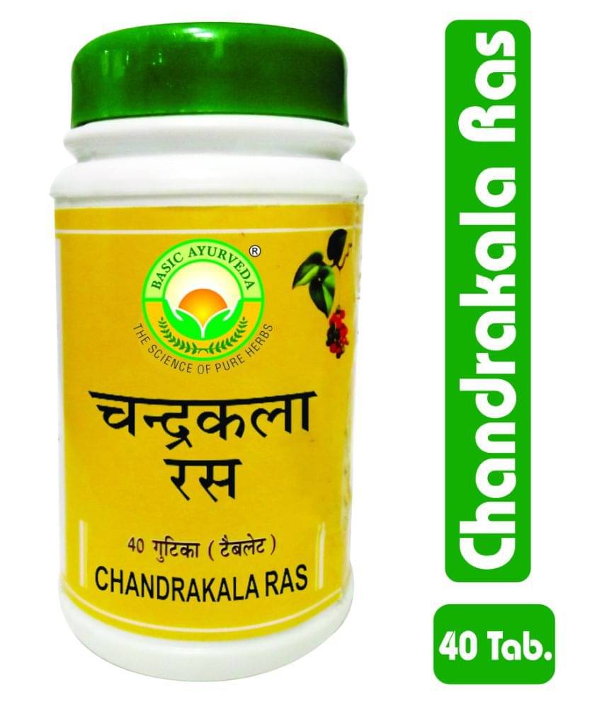     			Basic Ayurveda Chandarkala Ras Tablet 40 no.s Pack Of 7