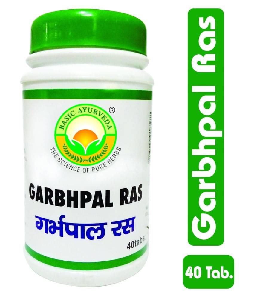     			Basic Ayurveda Garbhpal Ras Tablet 40 no.s Pack Of 10
