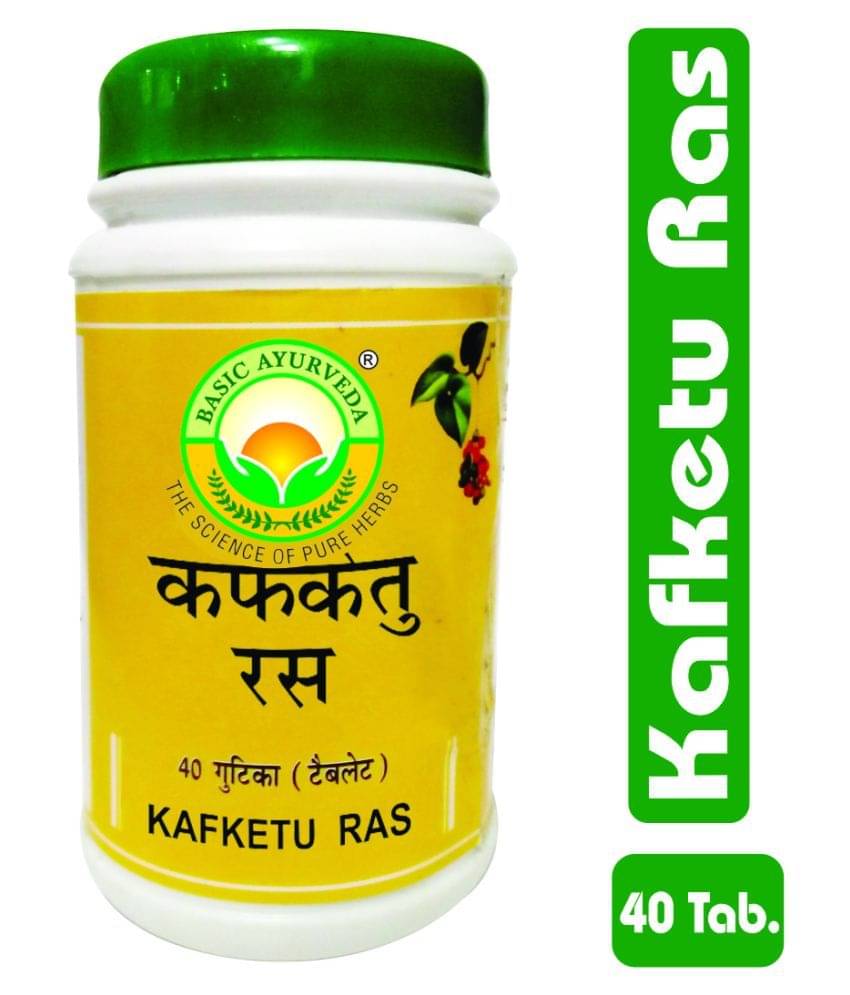     			Basic Ayurveda Kafketu Ras Tablet 40 no.s Pack Of 6