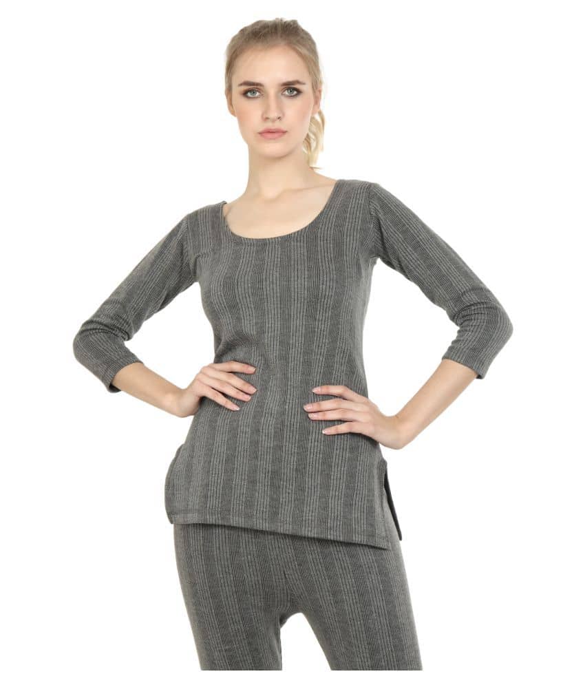Zeffit Cotton Topwear - Grey Single