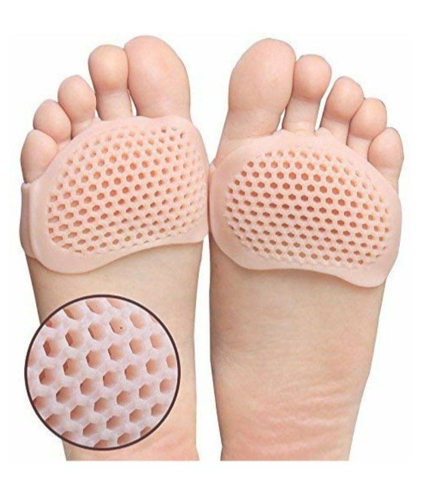 Silicone gel soft pads for foot pain relief by shree peculiar world - Foot Protector (Free Size) Silicone gel soft pads for foot pain relief by shree peculiar world - Foot Protector (Free Size)