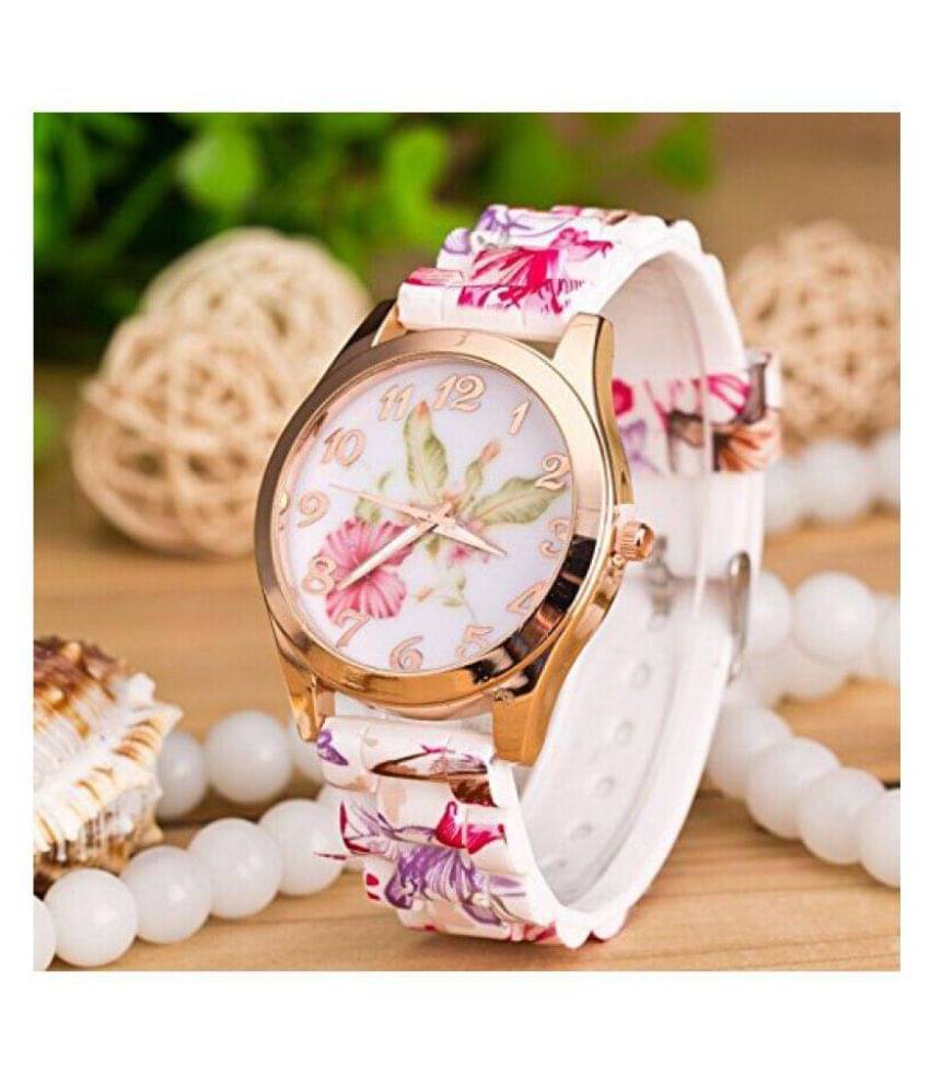     			DECLASSE - Multicolor Rubber Analog Womens Watch