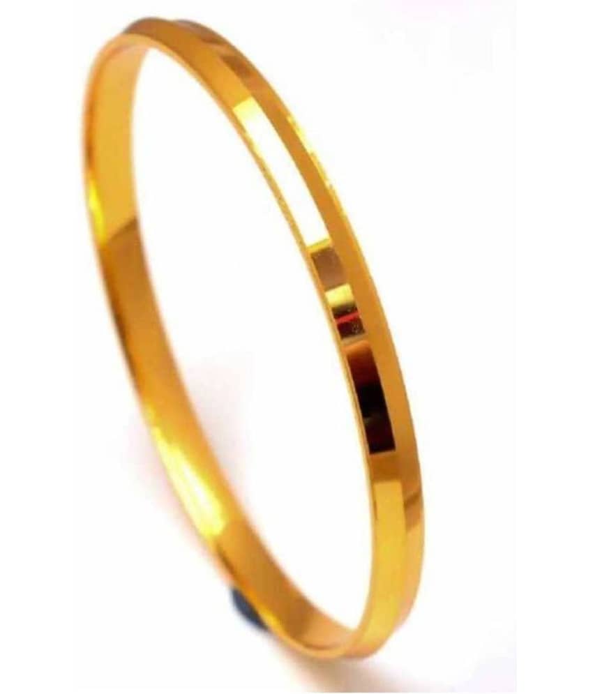 Sapna Art Gold Plated Kada For Men - Bangles & Bracelets | Buy online on ZillyBuy