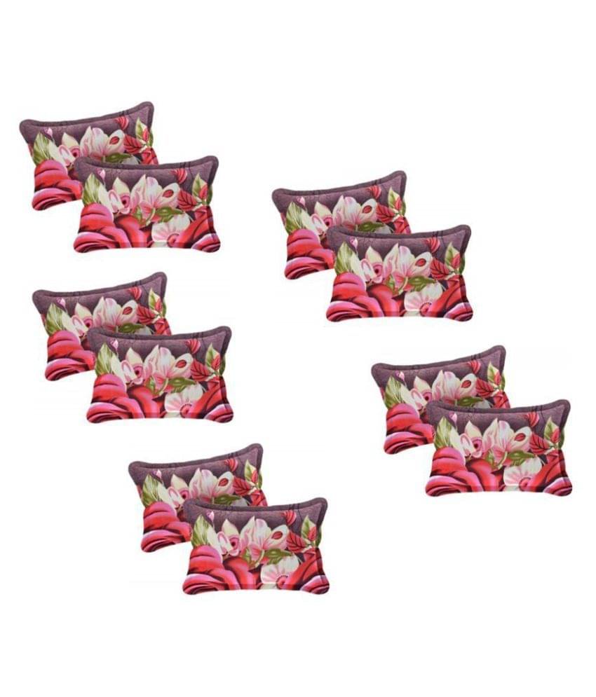 ZCI Pack of 10 Multi-Colour Pillow Cover     			ZCI Pack of 10 Multi-Colour Pillow Cover