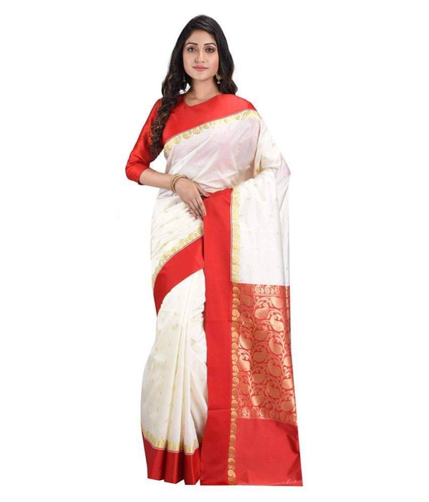 Desh Bidesh Cotton Blend Printed Saree With Unstitched Blouse Piece ( Multicolor )     			Desh Bidesh Cotton Blend Printed Saree With Unstitched Blouse Piece ( Multicolor )