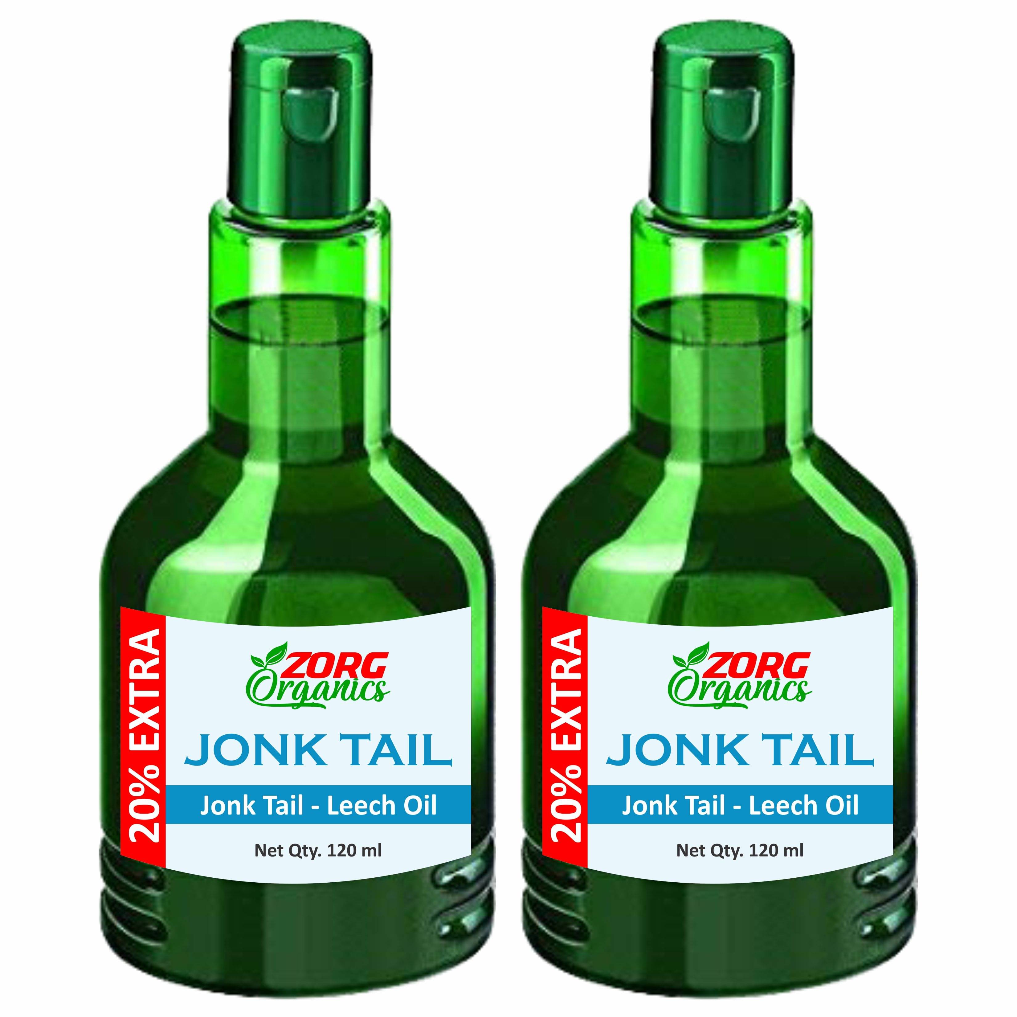 Zorg Organics Jonk Tail- Leech Oil Hair Oil 250 mL Pack of 2 Zorg Organics Jonk Tail- Leech Oil Hair Oil 250 mL Pack of 2