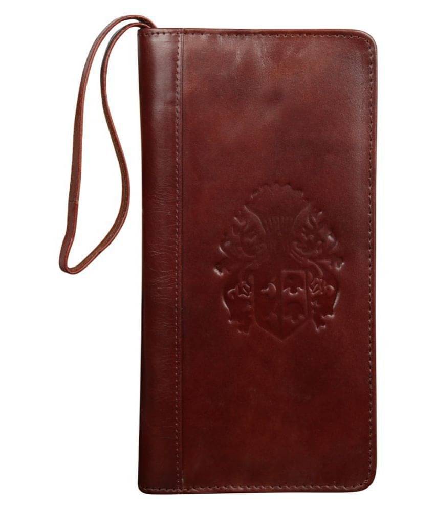     			Style 98 Zip Maroon Travel Card Holder