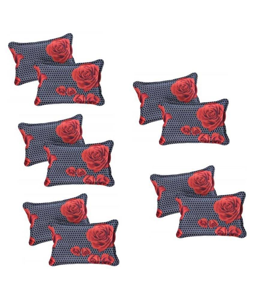 ZCI Pack of 10 Multi-Colour Pillow Cover     			ZCI Pack of 10 Multi-Colour Pillow Cover