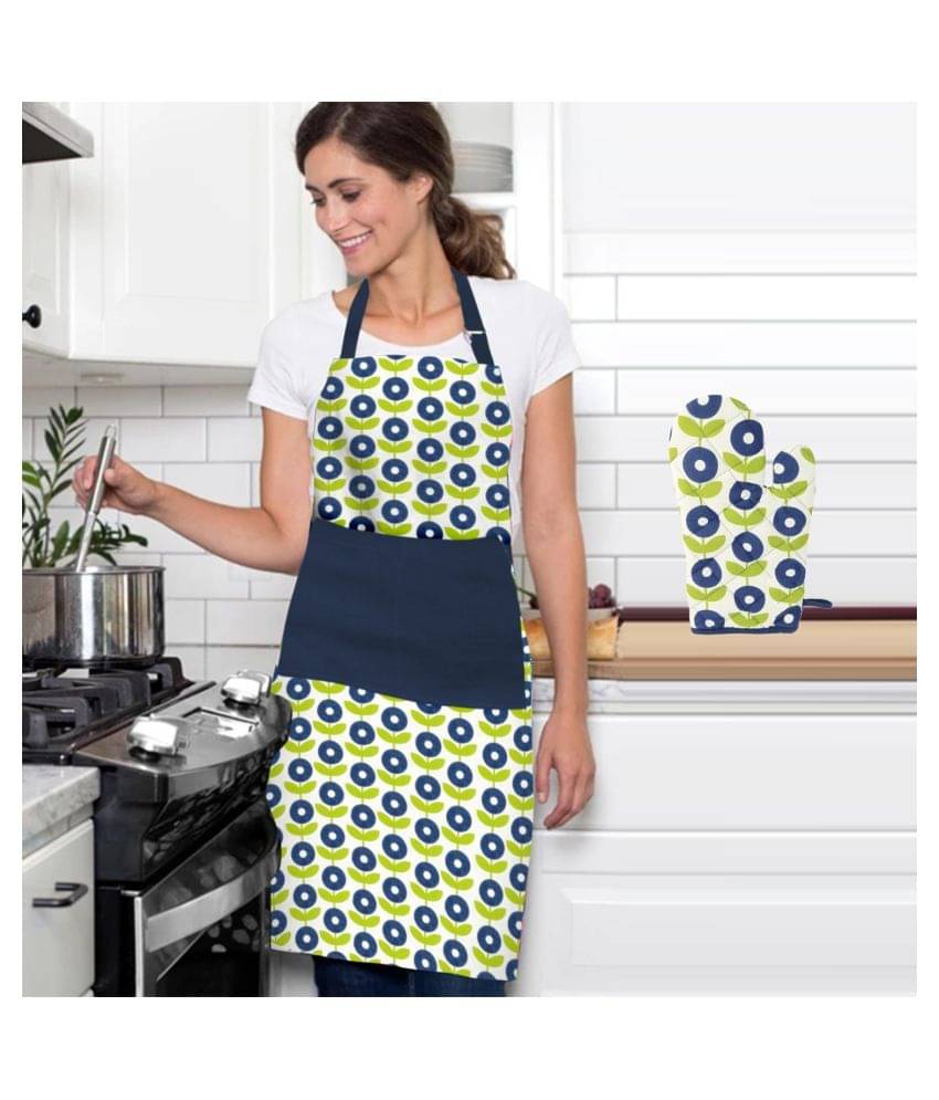 DECOTREE Cotton Floral Apron Combos ( ) DECOTREE Cotton Floral Apron Combos ( )