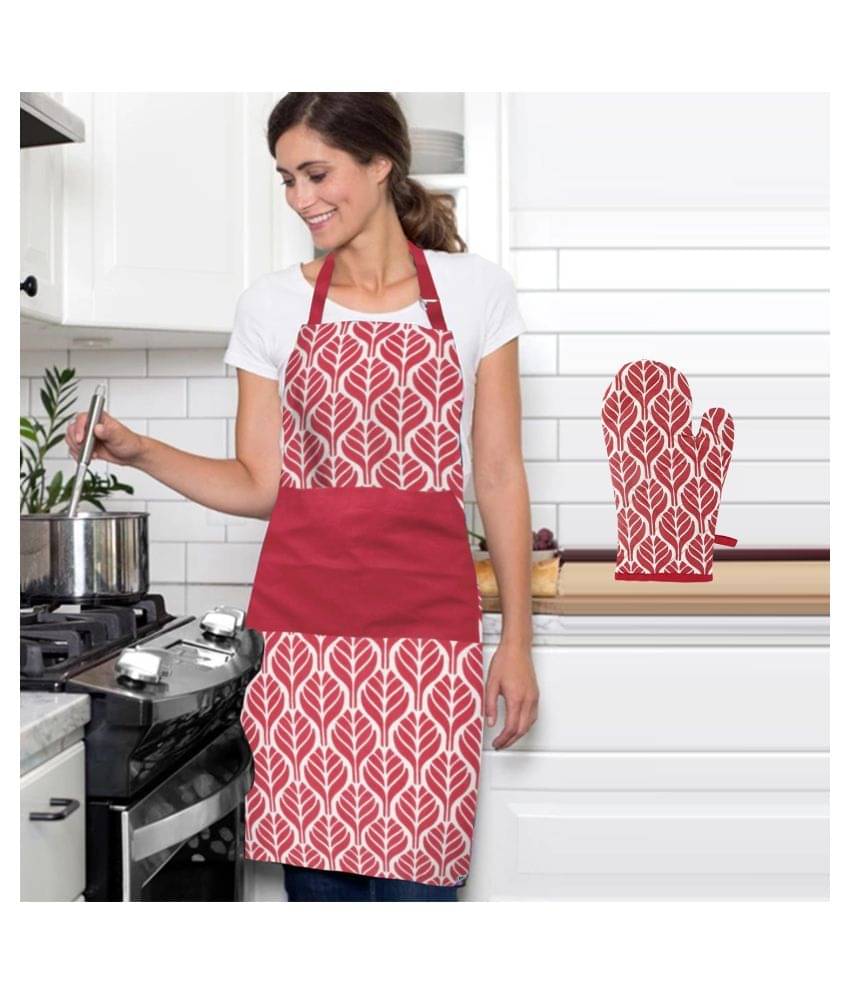 DECOTREE Cotton Floral Apron Combos ( ) DECOTREE Cotton Floral Apron Combos ( )