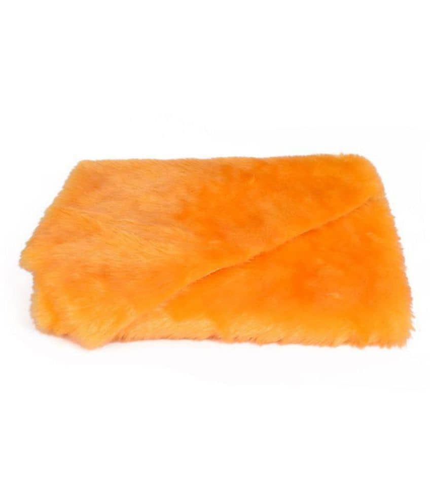 Vardhman Soft Hair Fur Cloth : 38" X 34" Inches Approx (Hair Length - 2cm) Color - Golden Yellow : for Used in Dresses, Art & Craft, Photo, Selfie Props, Soft Toys Making & Other Craft Work. - Stationery | Buy online on ZillyBuy