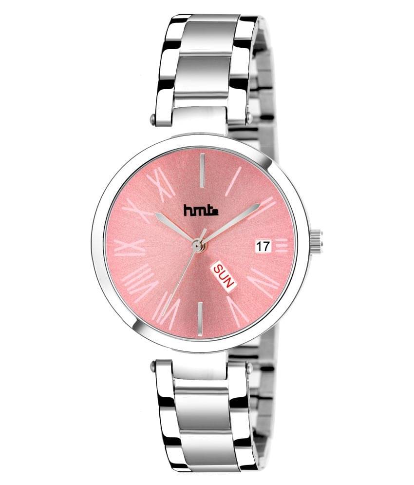     			HMTe - Silver Metal Analog Womens Watch