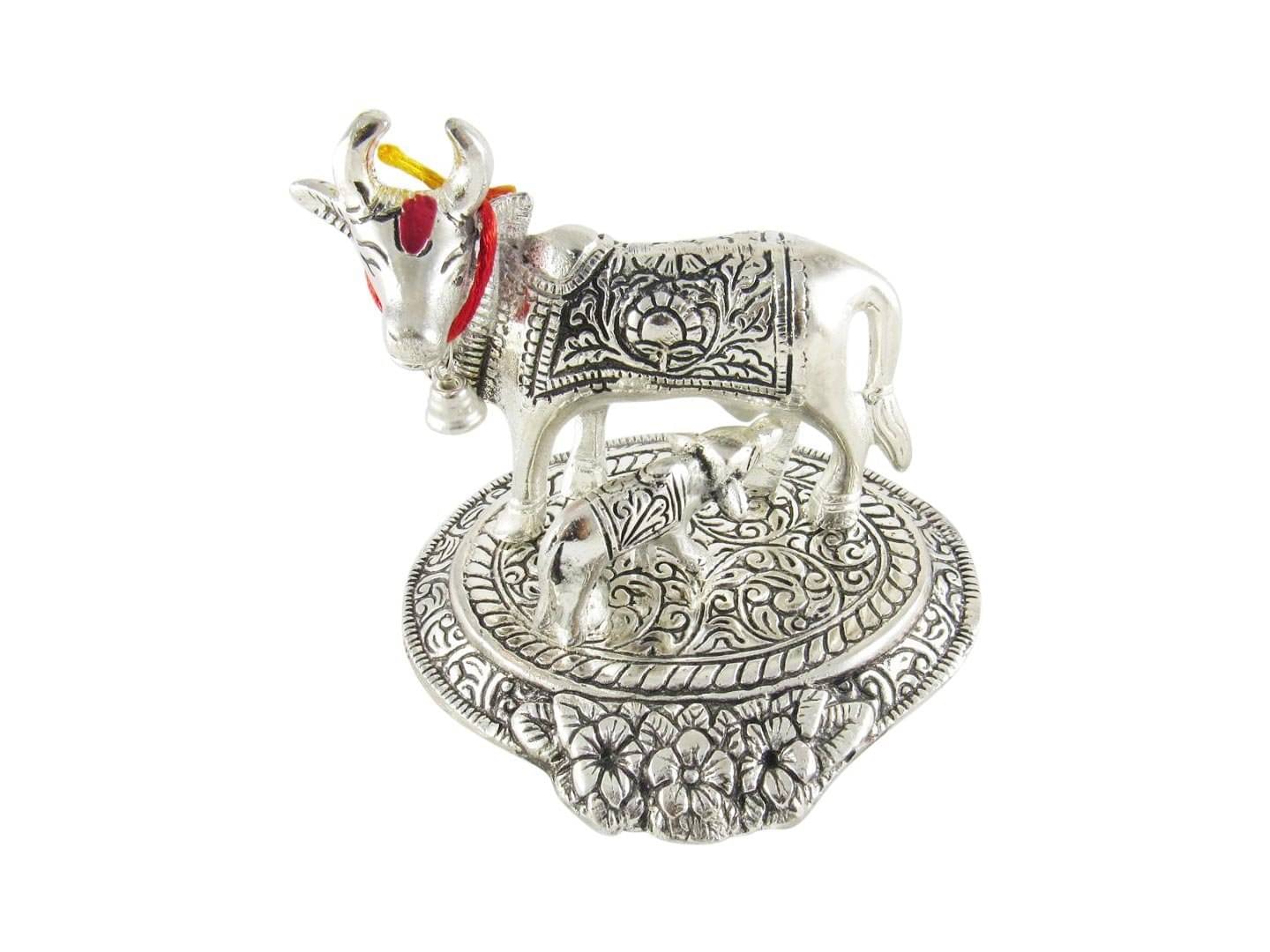    			Neo Classic Cow and Calf Metal Idol