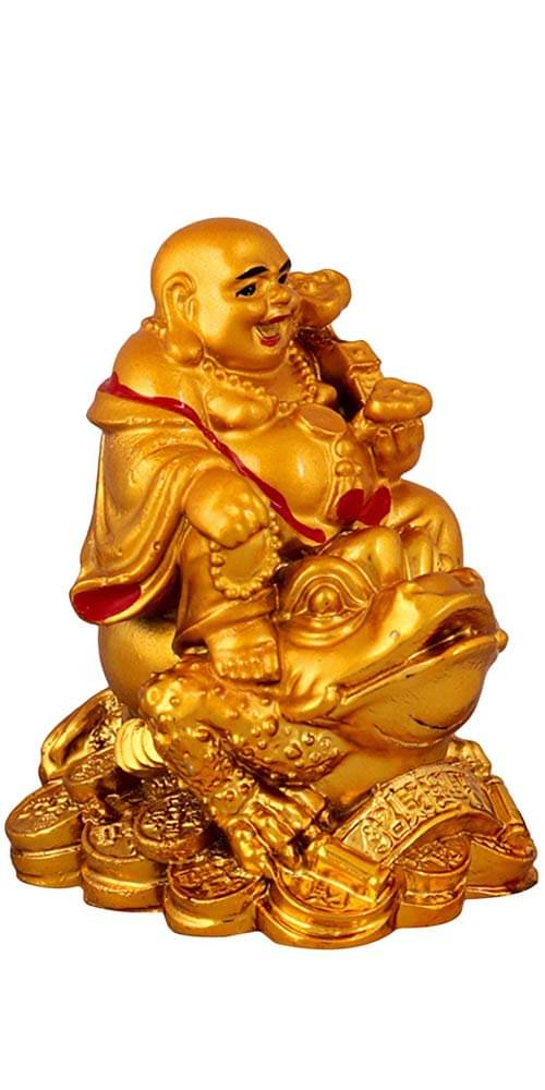     			Blessing Paradise Buddah Bone China Buddha Idol 15 x 10 cms Pack of 1