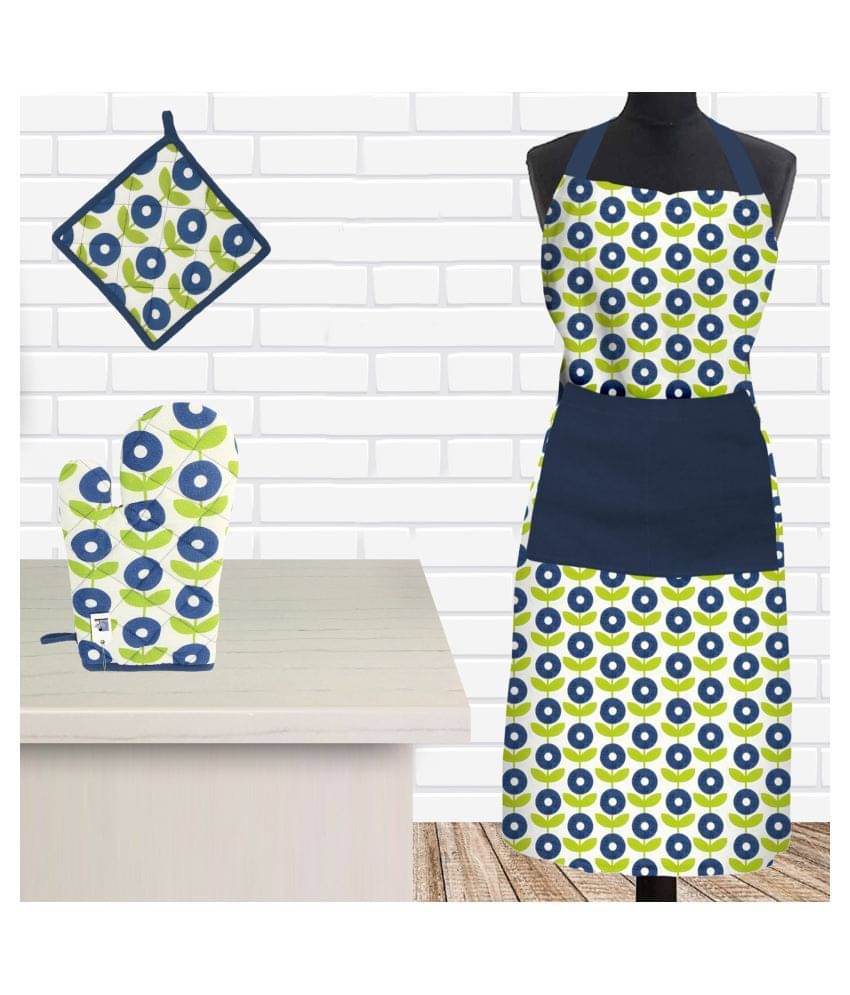     			DECOTREE Cotton Floral Apron Combos ( )