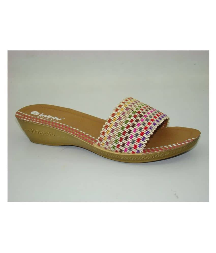Inblu Beige Flats