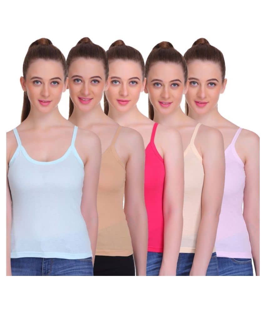TT Cotton Lycra Slip - Multi Color