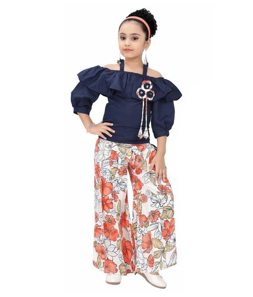     			Arshia Fashions Girls Faux Viscose ( Pack of 1 , Red )
