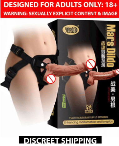 Realistic Wearable Mars Dildo Woman Couples Vibrator