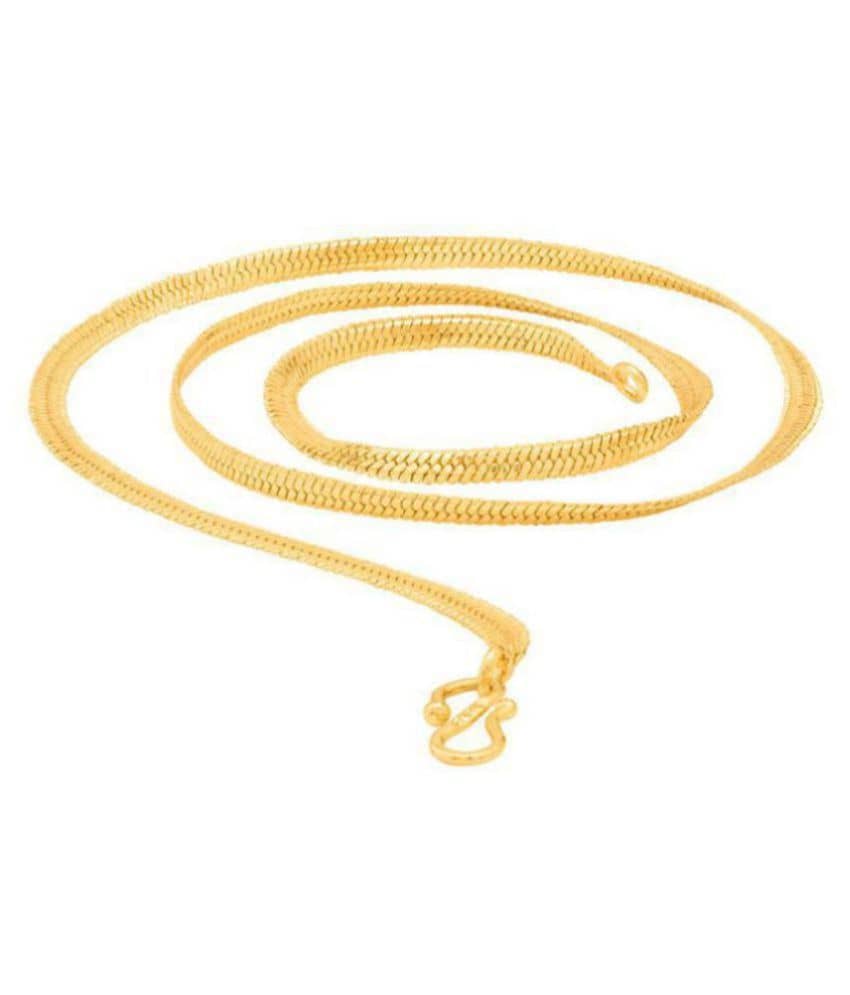 shankhraj mall Gold Plated Chain ( Set of 1 )
