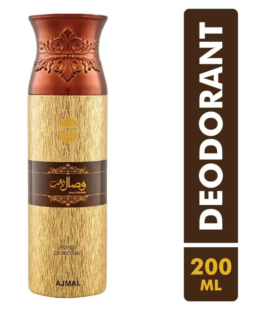    			Ajmal Wisal Dhabab Perfume Deodorant 200ml Body Spray Gift For men Pack of 1