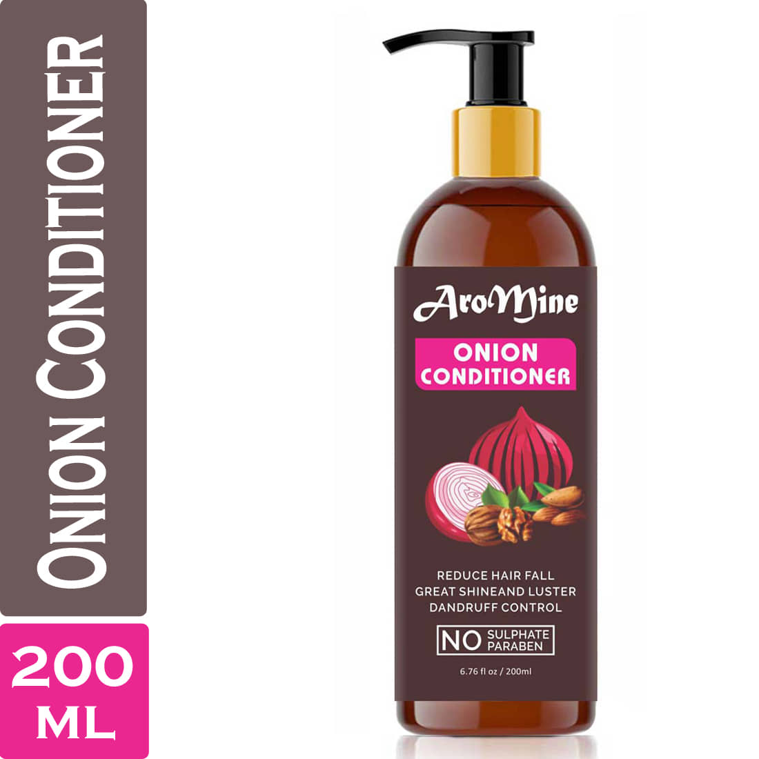 Aromine Onion Conditioner For Hair Growth, & Hair Silky, Shine Deep Conditioner 200 mL