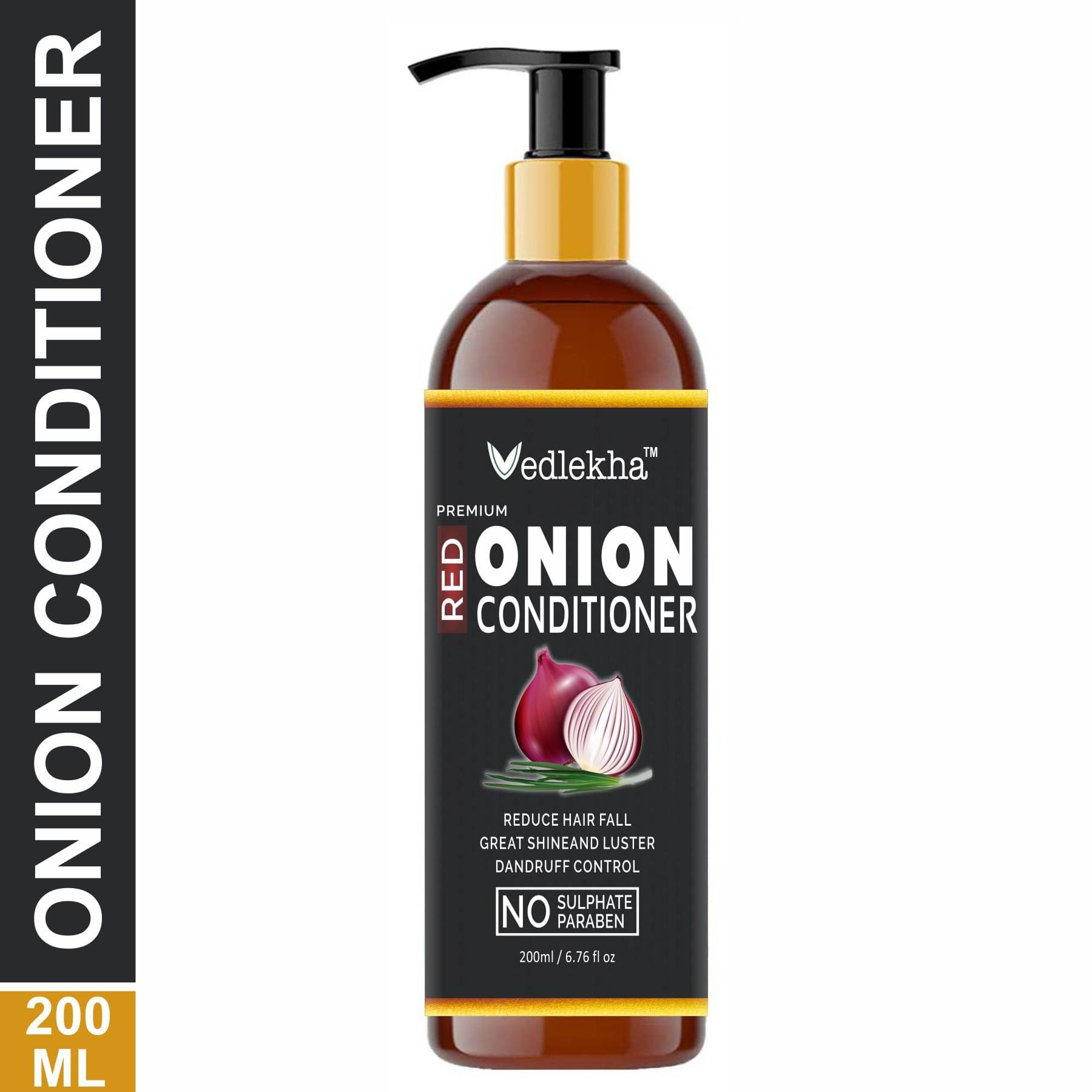     			Vedlekha Onion Conditioner For Hair Growth, & Hair Silky, Shine Deep Conditioner 200 mL