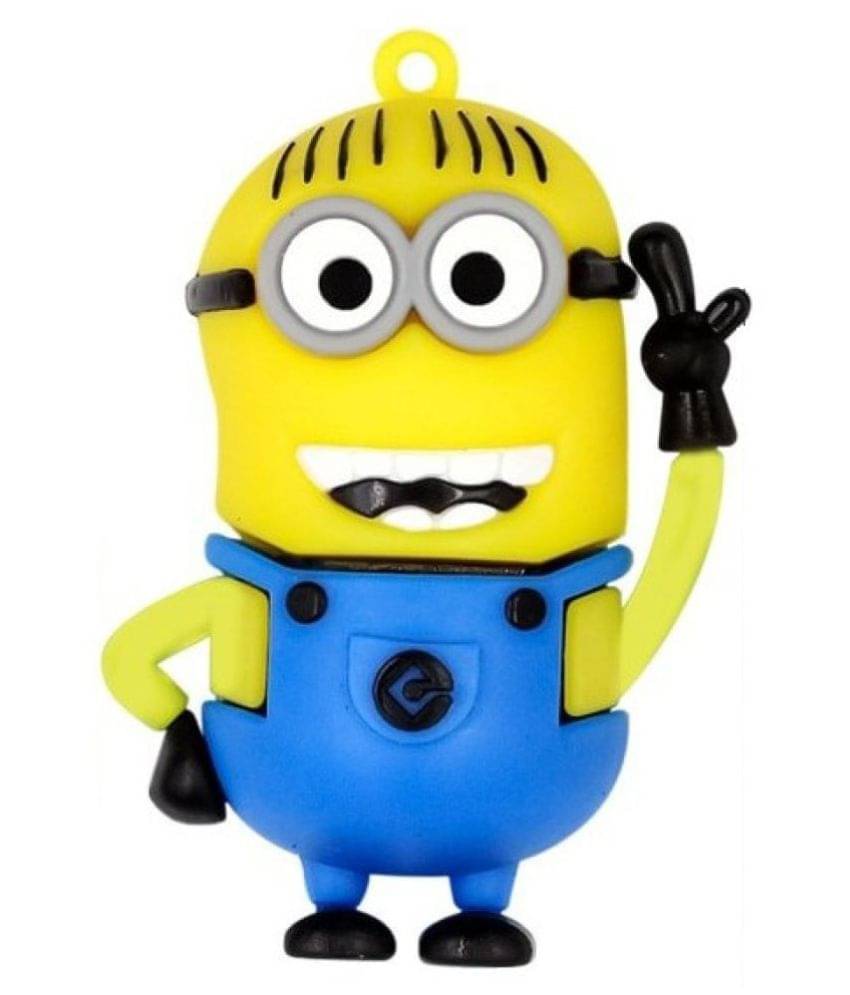     			Pankreeti PKT667 Minion 64GB USB 2.0 Fancy Pendrive Pack of 1