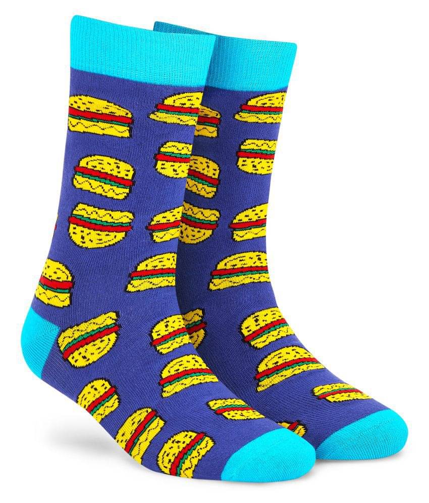     			Dynamocks Multi Casual Full Length Socks Pack of 1