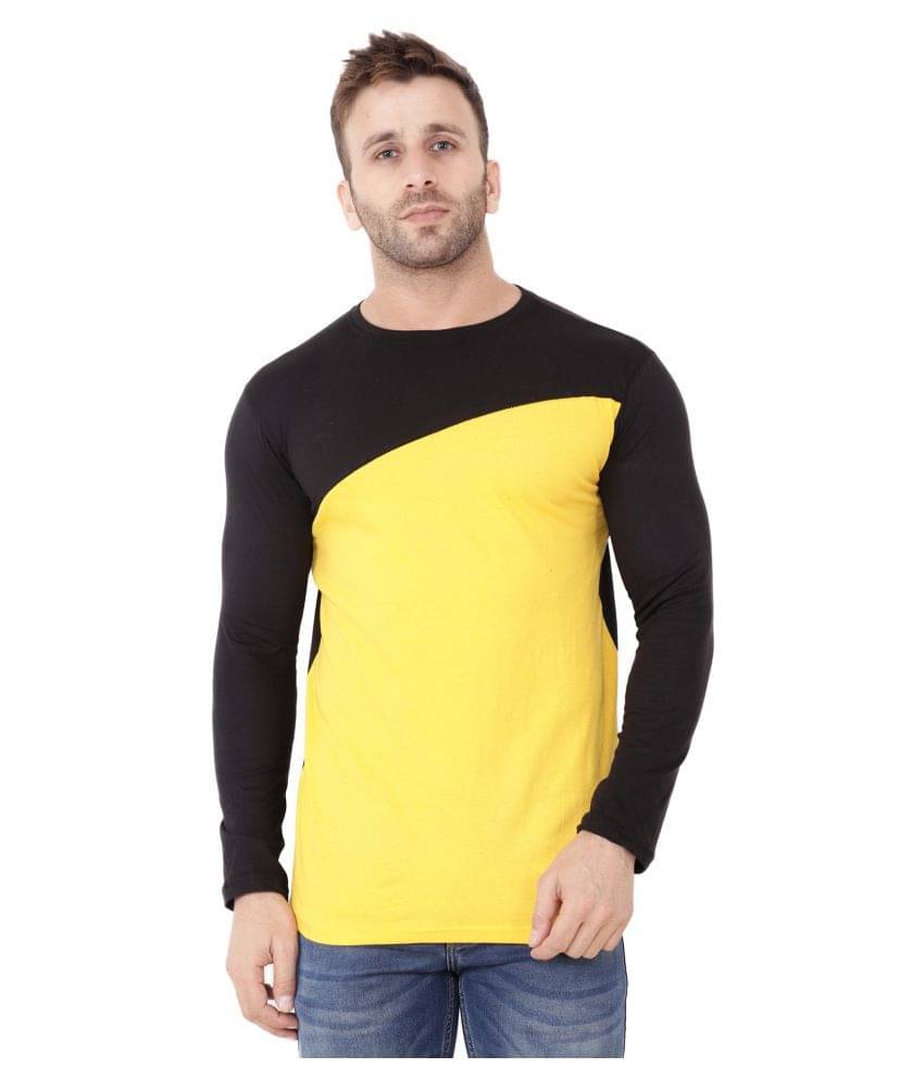 Tfurnish Cotton Blend Multicolor Solids T-Shirt Tfurnish Cotton Blend Multicolor Solids T-Shirt