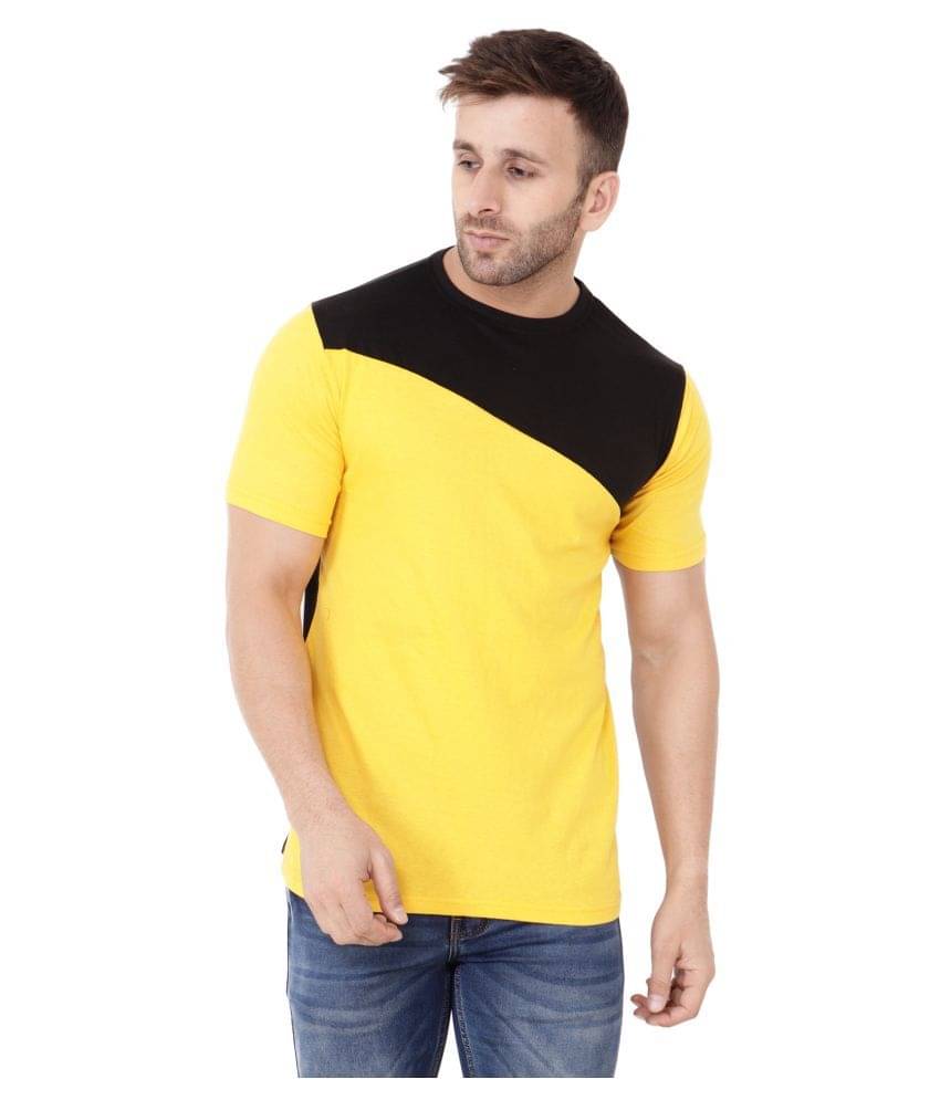 Tfurnish Cotton Blend Multicolor Solids T-Shirt Tfurnish Cotton Blend Multicolor Solids T-Shirt