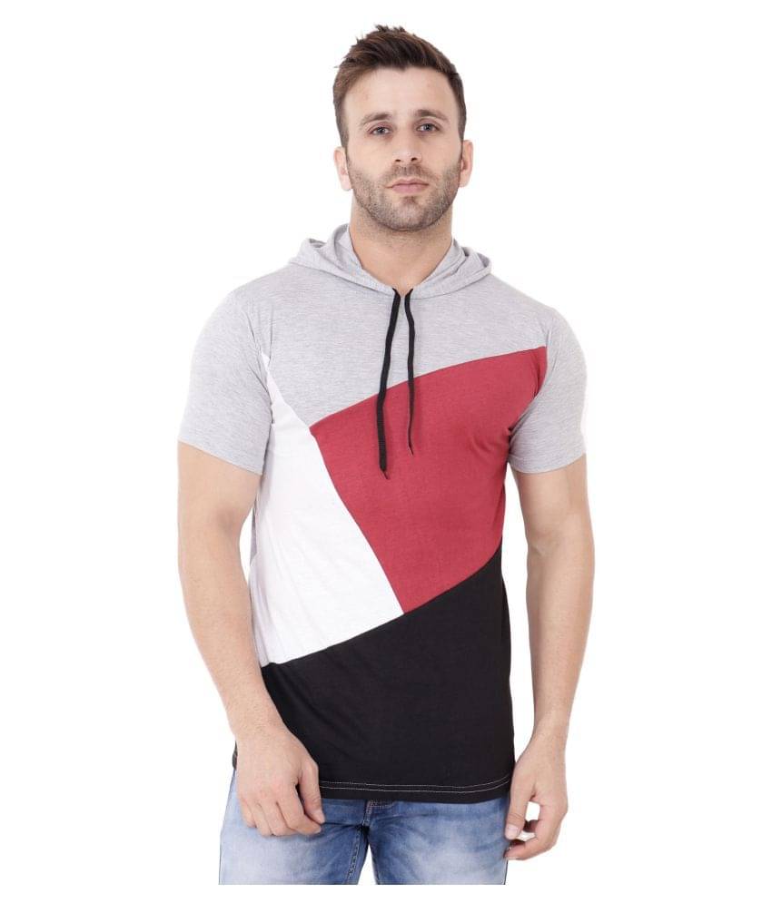 Tfurnish Cotton Blend Multicolor Solids T-Shirt Tfurnish Cotton Blend Multicolor Solids T-Shirt