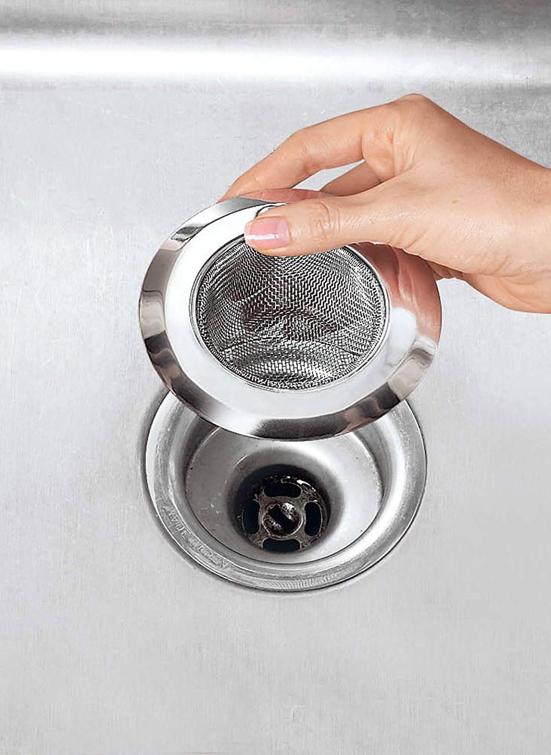     			Dynore Silver Steel Strainer ( Pack of 1 )