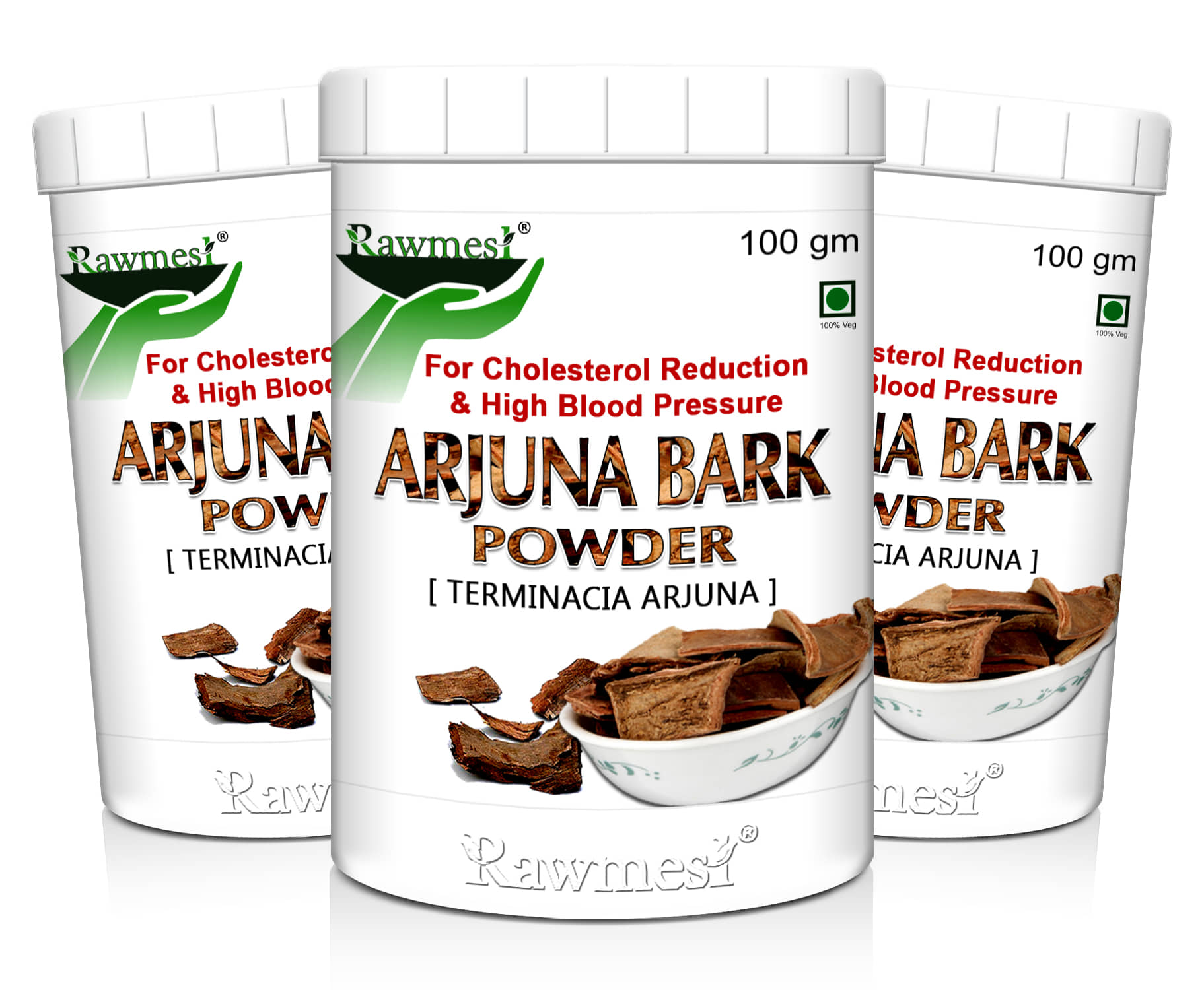 rawmest Arjuna Bark Powder  300 gm Vitamins Powder