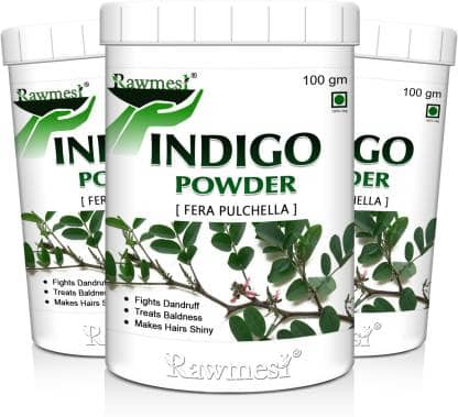 rawmest Natural Indigo Powder  300 gm Vitamins Powder