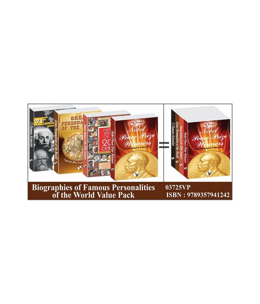 Biographies Of Famous Personalities Of The World Value Pack Biographies Of Famous Personalities Of The World Value Pack
