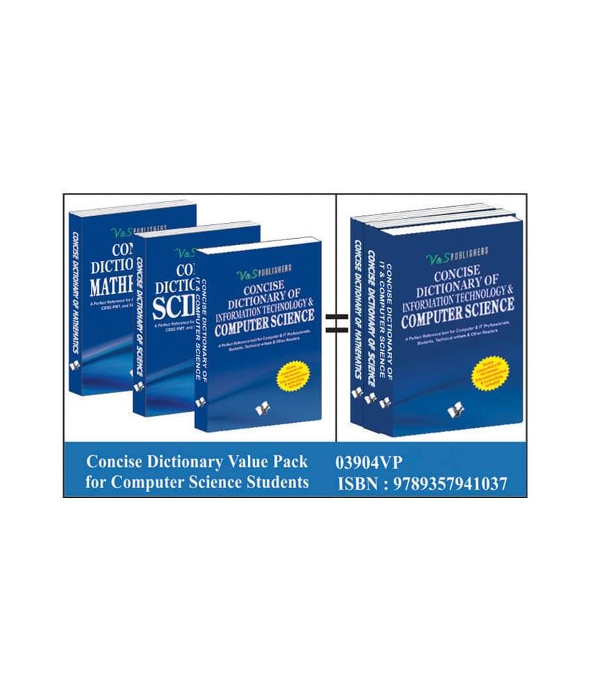     			Concise Dictionary Value Pack For Computer Sciences Students
