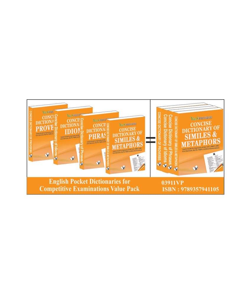 English Pocket Dictionaries For Competitive Examinations Value Pack     			English Pocket Dictionaries For Competitive Examinations Value Pack