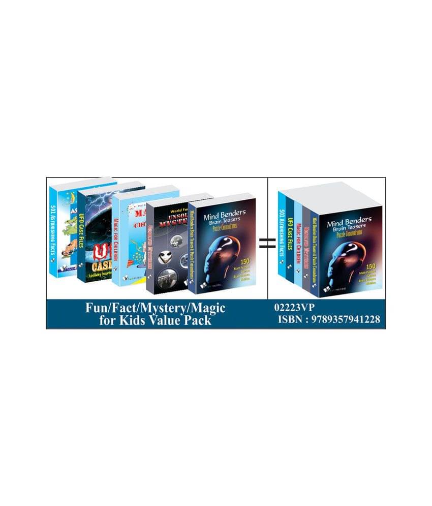     			Fun/Fact/Mystery/Magic/ for kids Value Pack (Paperback) English