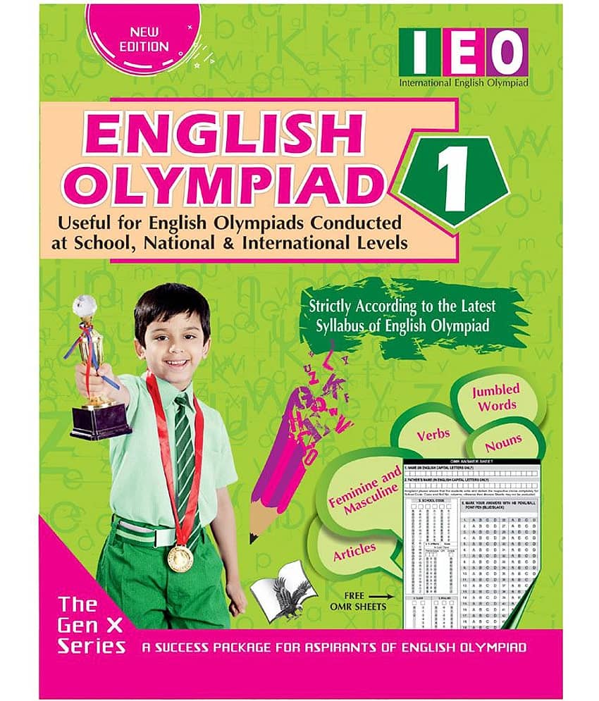 International English Olympiad - Class 1 (With CD) - Stationery | Buy online on ZillyBuy