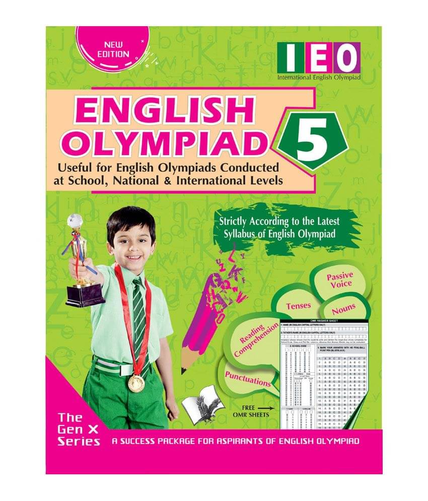     			International English Olympiad - Class 5 (With CD)